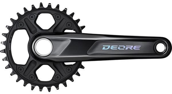 Shimano Deore FC-M6100 2-piece design 52 mm chainline 12-speed chainset