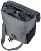 basil magnolia double pannier bag