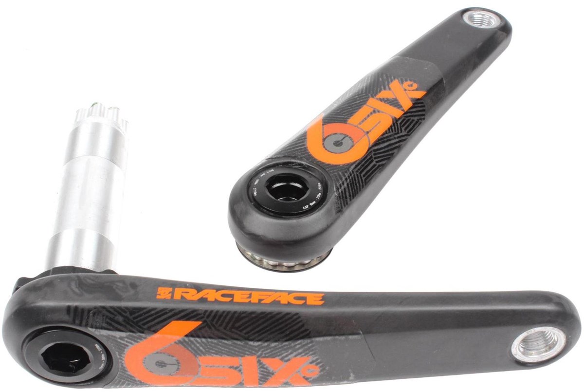 Race Face SIXC Cinch Crank Arms Only - Fox Orange product image