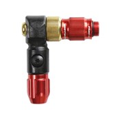 Lezyne ABS-1 Pro HP Chuck - For Braided Hose - Red