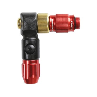 Lezyne ABS-1 Pro HP Chuck - For Braided Hose - Red Lezyne ABS-1 Pro HP Chuck - For Braided Hose - Red