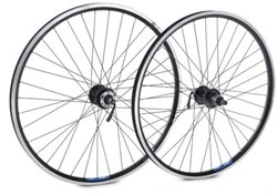 Tru-Build 26" Front MTB Wheel Mach1 MX Rim QR Double Wall Disc Hub