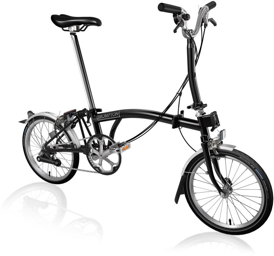 Brompton M6L - Black 2021 - Folding Bike product image