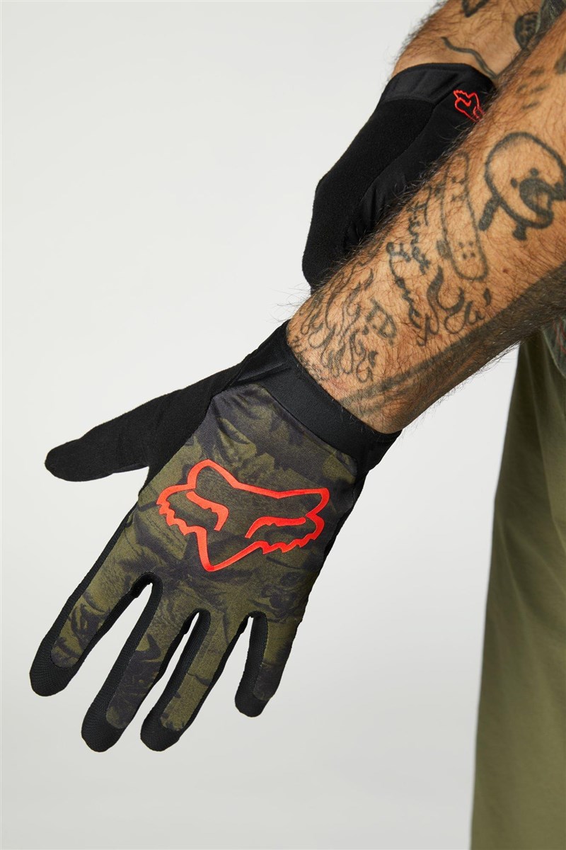 Fox Clothing Permanent Vacation - Flexair Ascent Long Finger Gloves product image
