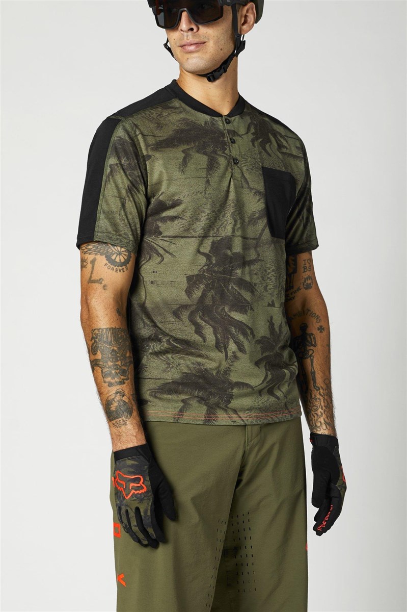 Fox Clothing Permanent Vacation - Ranger DriRelease Henley Short Sleeve Jersey product image