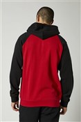 Fox Clothing Emblem Zip Raglan Fleece Hoodie