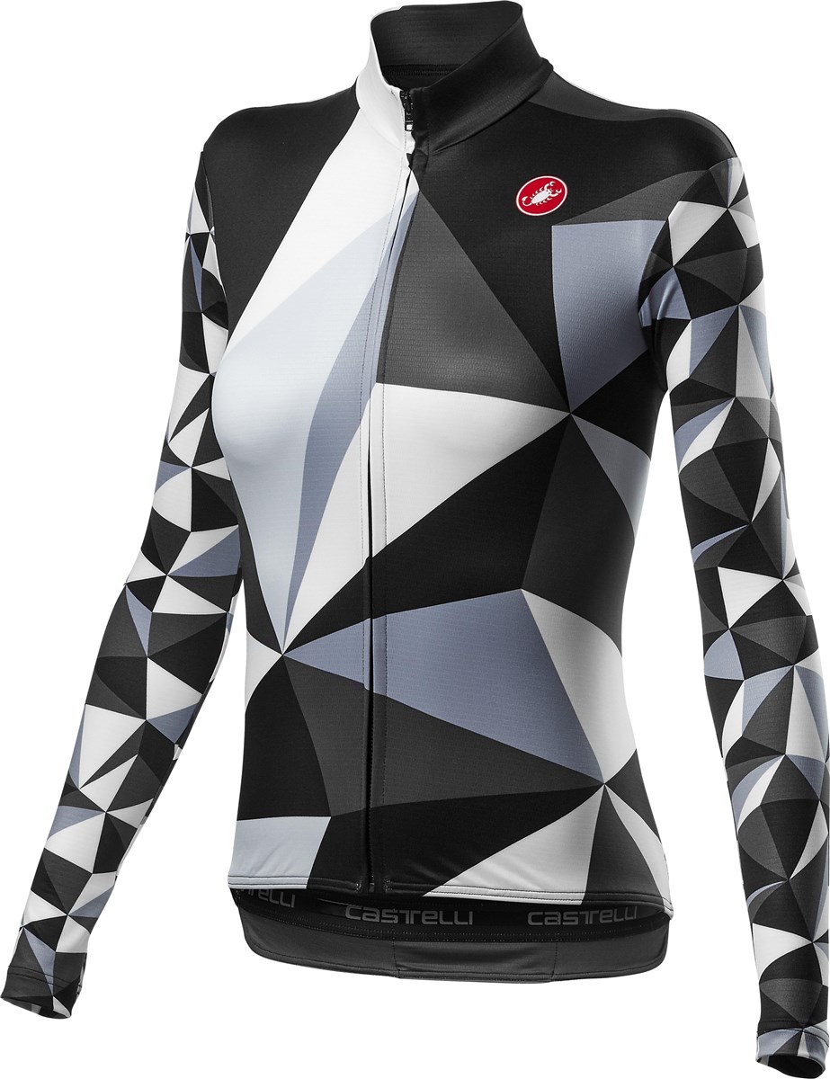 Castelli Triangolo Mid Womens Long Sleeve Full Zip Jersey product image