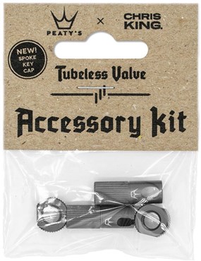 Peatys Chris King (MK2) Tubeless Valves Accessory Kit