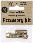 Peatys Chris King (MK2) Tubeless Valves Accessory Kit