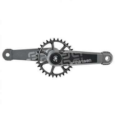 E-Thirteen LG1 Race Carbon Crank with Self Extractor - No BB, No Ring - Standard Decals