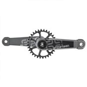 Product image for E-Thirteen LG1 Race Carbon Crank with Self Extractor - No BB, No Ring - Standard Decals