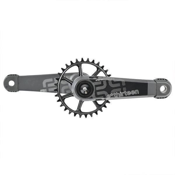 E-Thirteen LG1 Race Carbon Crank with Self Extractor - No BB, No Ring - Standard Decals product image