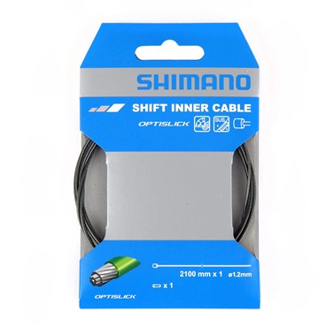 Image of Shimano Optislick Inner Gear Cable - Silver / Gear Cable