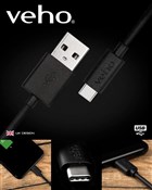 Veho USB to USB Type C Cable 20cm