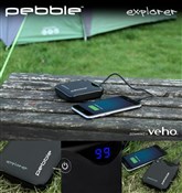 Veho Pebble Explorer 8400mAh Dual Port Power Bank for Mobile Devices