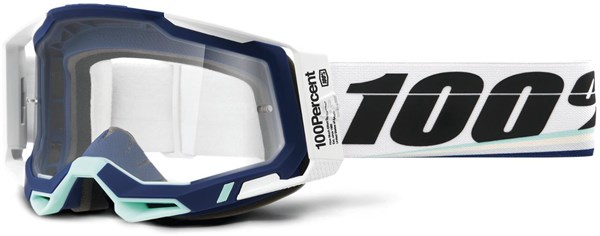 100% Racecraft 2 MTB Cycling Goggles - Clear Lens