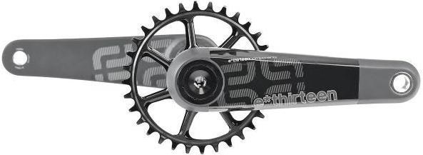 E-Thirteen TRS Race Carbon Crank with Self Extractor - No BB, No Ring - Standard Decals product image