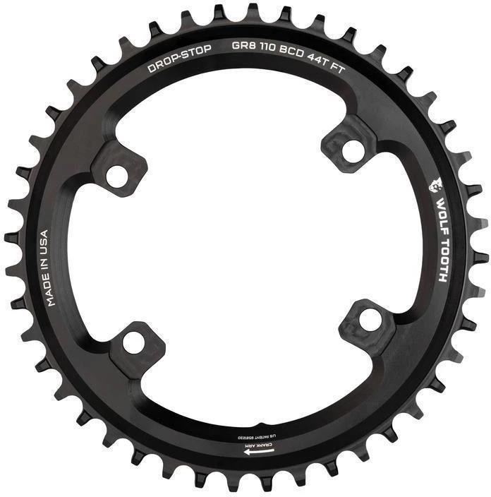 110 BCD 4 Bolt Chainring for Shimano GRX image 0