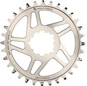 Wolf Tooth Direct Mount Chainring for eeWings / Sram Boost Nickel Shimano HG+