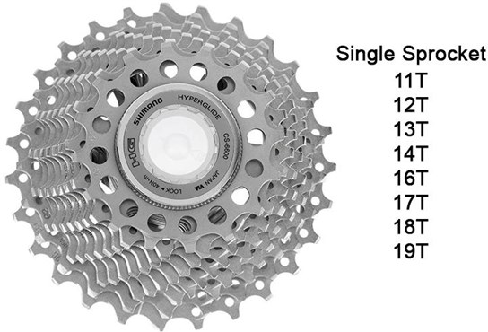 Tredz Limited Shimano CS-6600 sprocket | Extra 7% off for BC Members, Price match & 365 Day returns