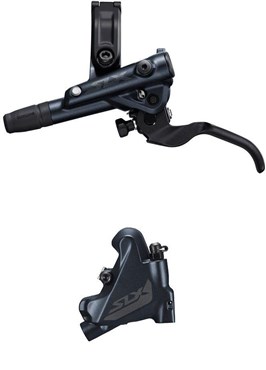 Shimano BR-M7110/BL-M7100 SLX bled brake lever flat mount calliper