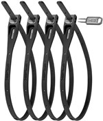 HipLok Z-Lok Armoured Reuseable Tie 40cm - Multipack