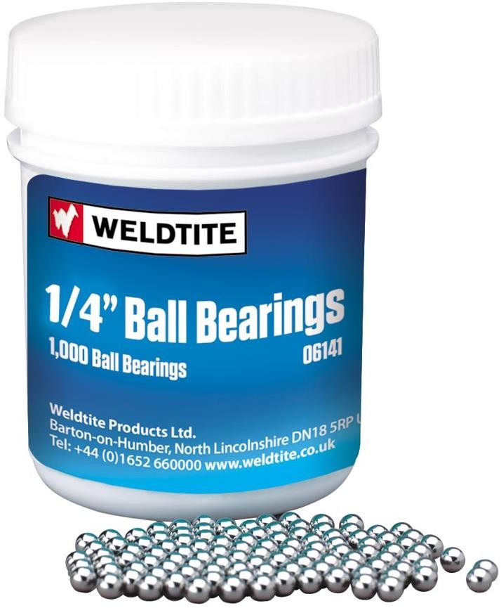 Weldtite 1/4" Ball Bearings Tub | bottom brackets bearings
