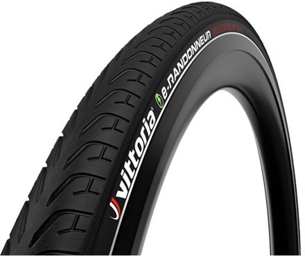 Vittoria E-Randonneur G2.0 Rigid Reflective 700c Urban Tyre