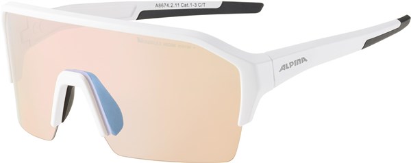 Alpina Ram Half Rim HVLM+ Cycling Glasses