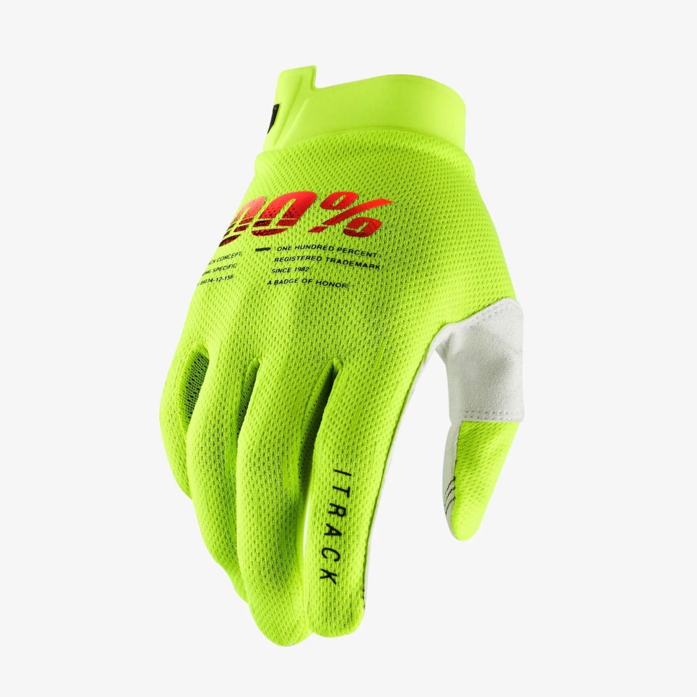 Itrack Youth Long Finger MTB Cycling Gloves image 0
