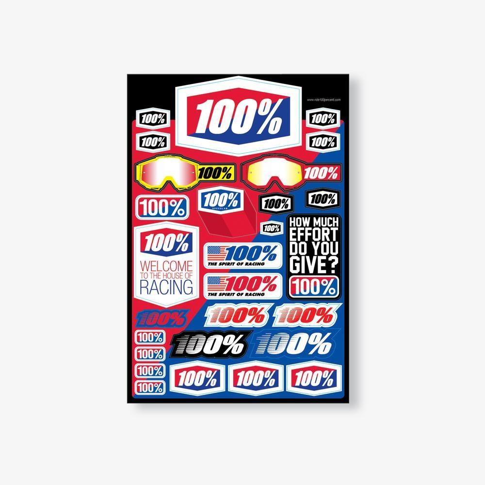 100% Decal Sheet 12x18" product image