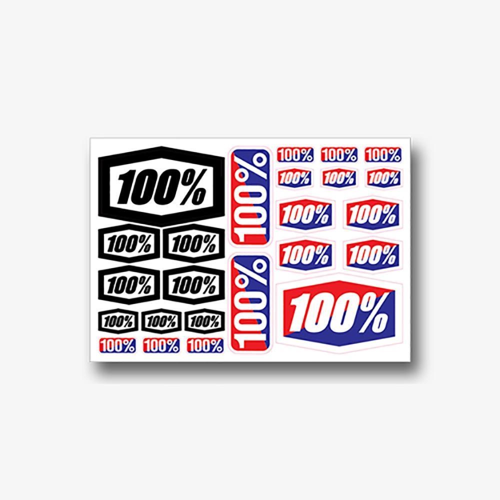 100% Decal Sheet 8 x 5 1/2" product image