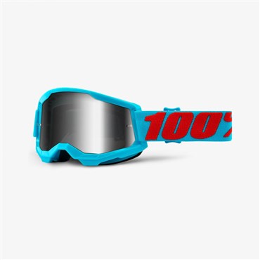 100% Strata 2 MTB Cycling Goggles - Mirror Lens