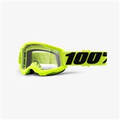 100% Strata 2 Youth Clear Lens Goggles