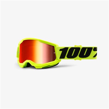 100% Strata 2 Youth MTB Cycling Goggles - Mirror Lens