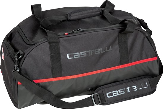 Image of Castelli Gear 2.0 Duffle Bag - Black / Red / 50 Litre