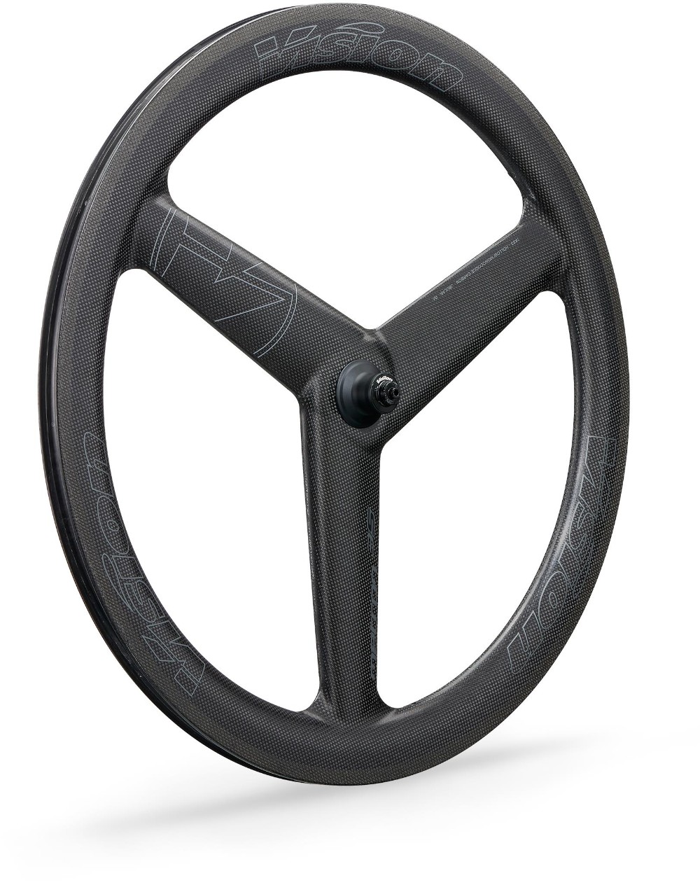 Metron 3-Spoke Disc Carbon Clincher Road Front Wheel image 0