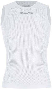 Santini Rete Ergo Fit Seamless Sleeveless Cycling Baselayer Santini Rete Ergo Fit Seamless Sleeveless Cycling Baselayer