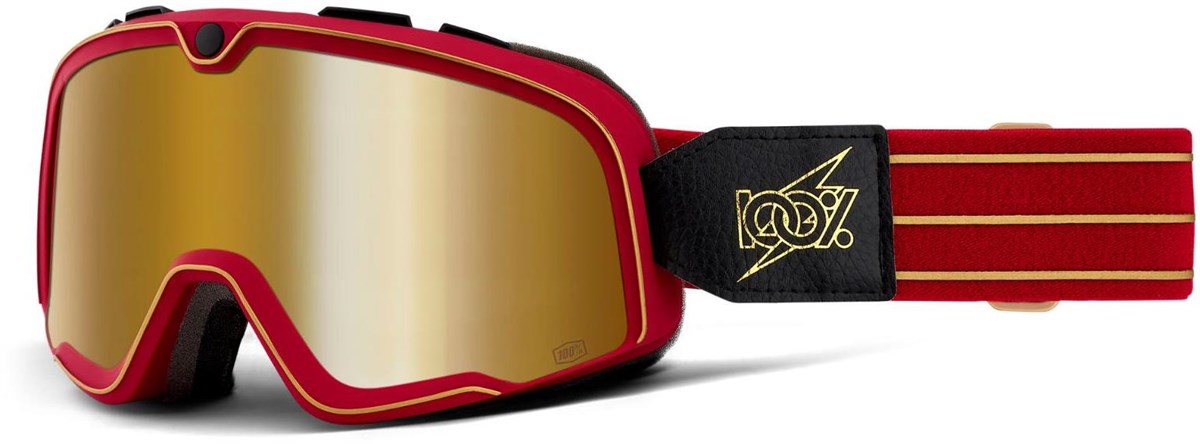 100% Barstow True Gold Lens Goggles product image