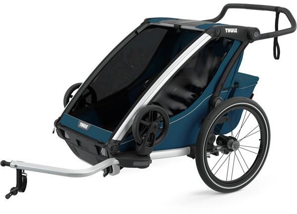 Thule Chariot Cross 2 Child Trailer with Cycling and Strolling Kit product image
