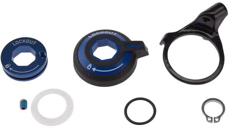 RockShox Judy, J3 and J4 series Internals Right Compression Adjuster Knob/Remote Spool/Cable Clamp Kit, Turnkey product image
