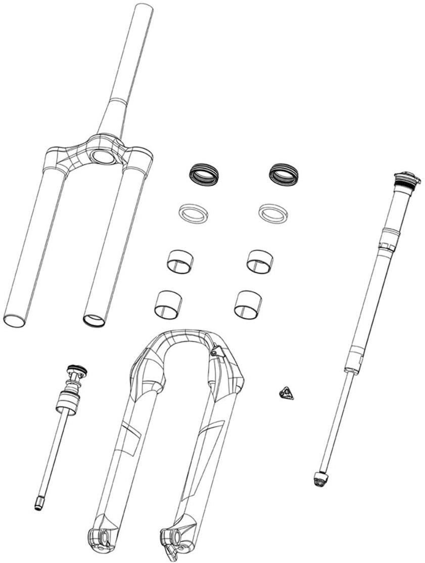 Fork Foam Ring Kit Sid A1-A3 /Reba A2-A3/Bluto A1/Sid Sl C1 image 0