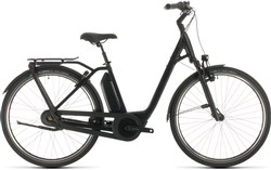 Cube Export Town Hybrid EXC 500 Easy Entry Black Edition 2021 - Electric Hybrid Bike
