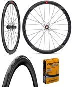 Product image for Fulcrum WIND 40 DB HG Wheelset with GP5000 Tyres & Tubes