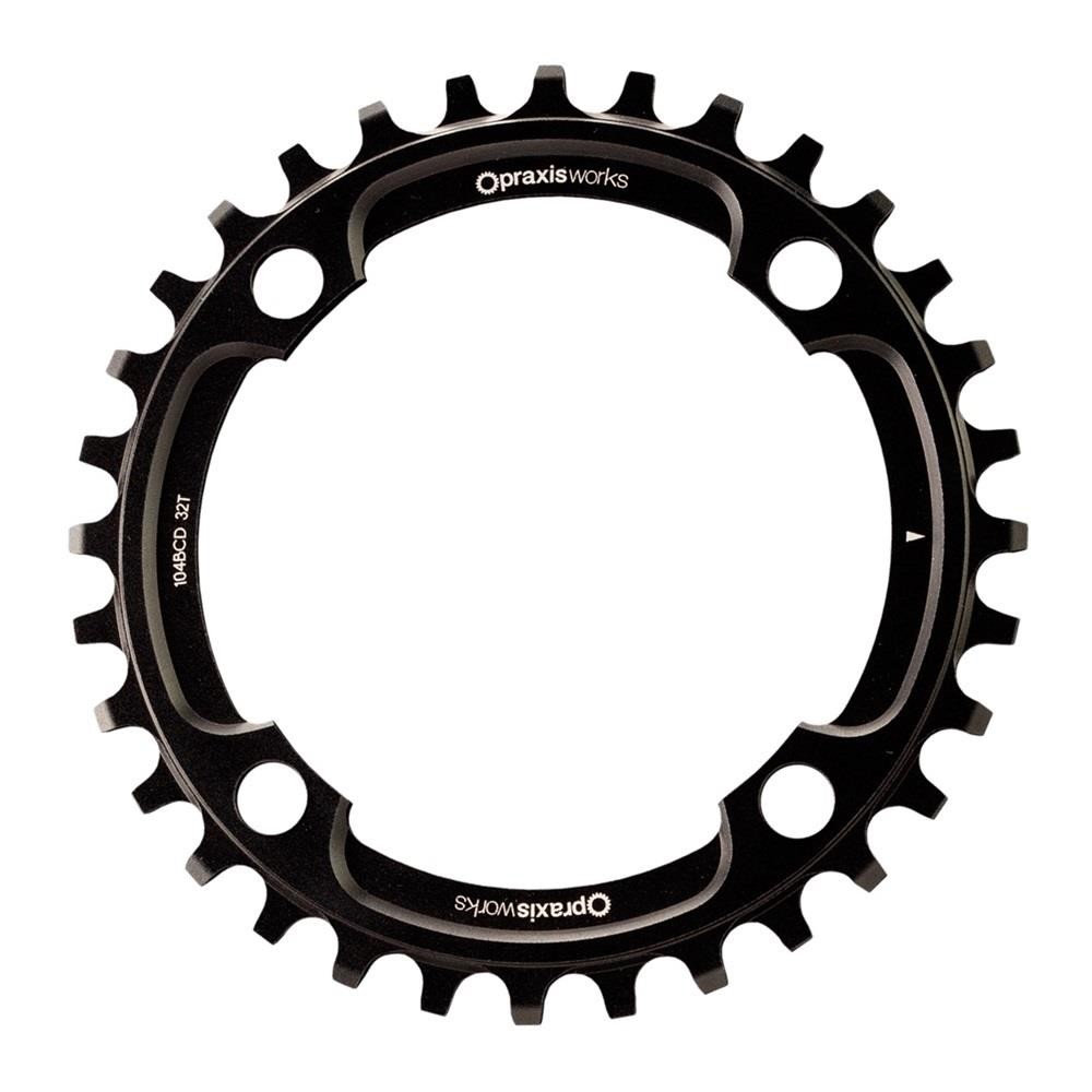 1X 104 BCD Wave Chainring image 0