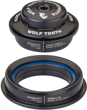 Wolf Tooth ZS44 Upper ZS56 Lower GeoShift Performance Angle Headset