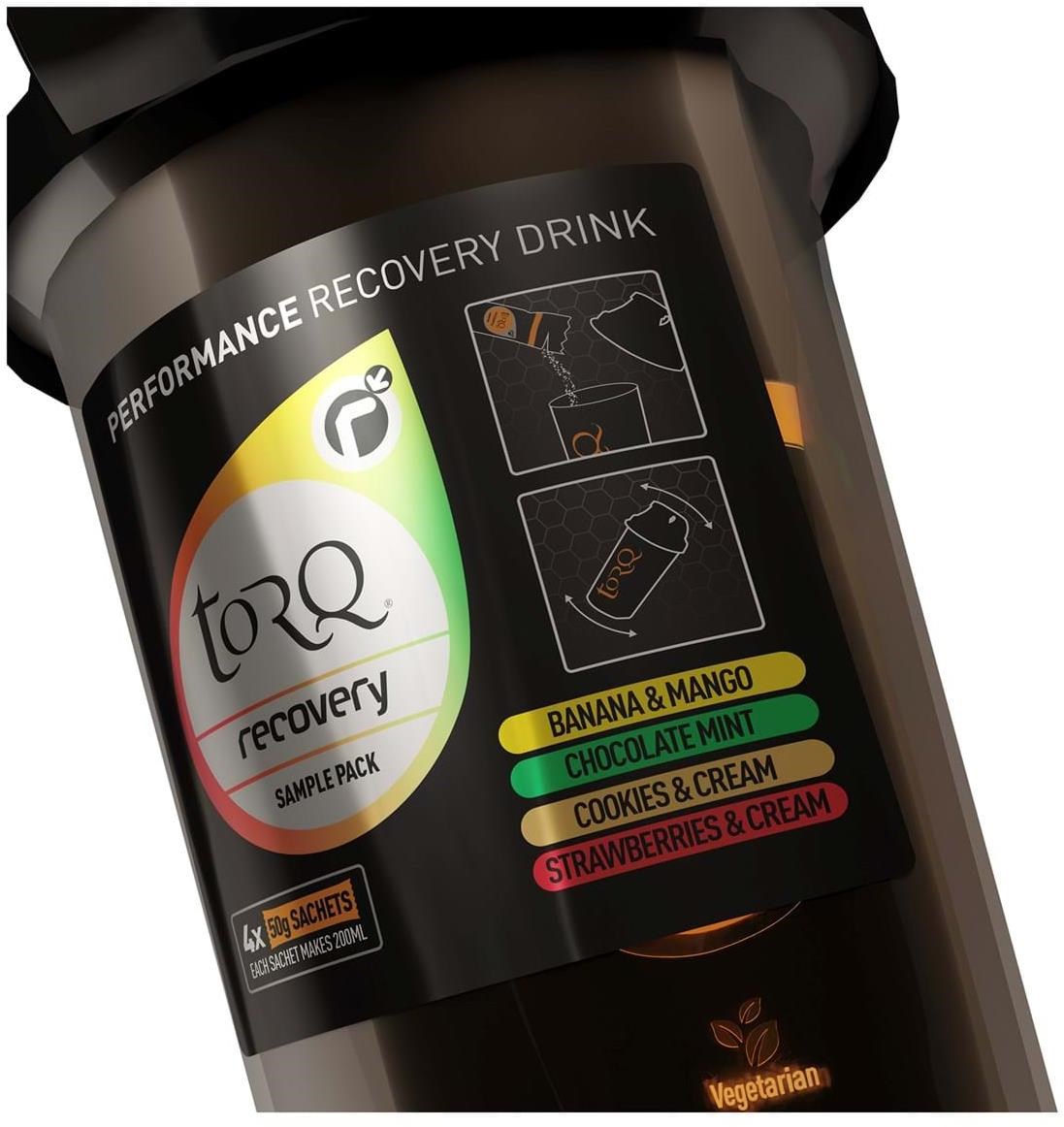 Torq Recovery Mixer Bottle with Pack of 4 Mixed Flavours product image
