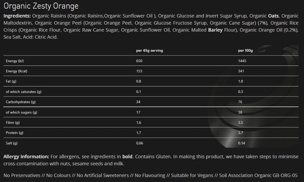 Organic Bar Taster Pack - Box of 6 Bars image 2