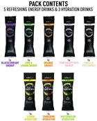 Torq Energy & Hydration Drink Taster Pack - Box of 8 Drinks