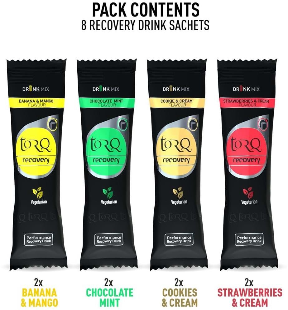 Recovery Drink Sample Pack - Box of 8 Drinks image 1